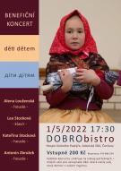 Benefiční koncert děti dětem v Dobrobistru v Čerčanech 1.5. 1