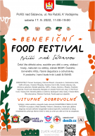 Benefiční food festival Poříčí nad Sázavou, sobota 17.9. 1