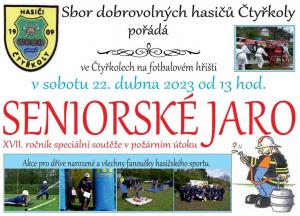 Seniorské hasičské jaro ve Čtyřkolech v sobotu 22.4. 1