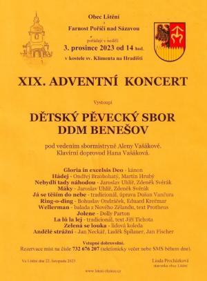 Adventní koncert v kostele sv. Klimenta na Hradišti 3.12. 1