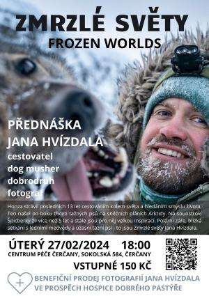 Cestovatelská přednáška Zmrlzé světy 27.2. v Hospici Dobrého pastýře v Čerčanech 1