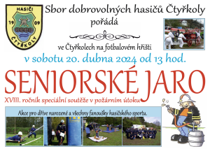 Hasičské seniorské jaro ve Čtyřkolech 20.4. 1