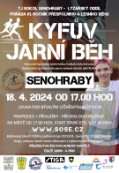 Kyfův jarní běh v Senohrabech 18.4. 1