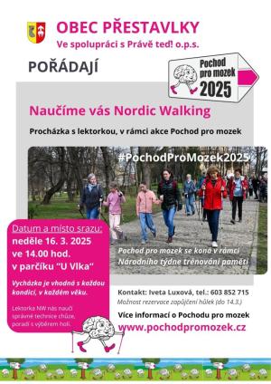 Pochod pro mozek v Přestavlkách 16.3. 1