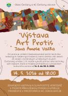 Výstava Art Protis Jana Amose Vaňka v Čerčanech od 14.5. do 30.6. 1
